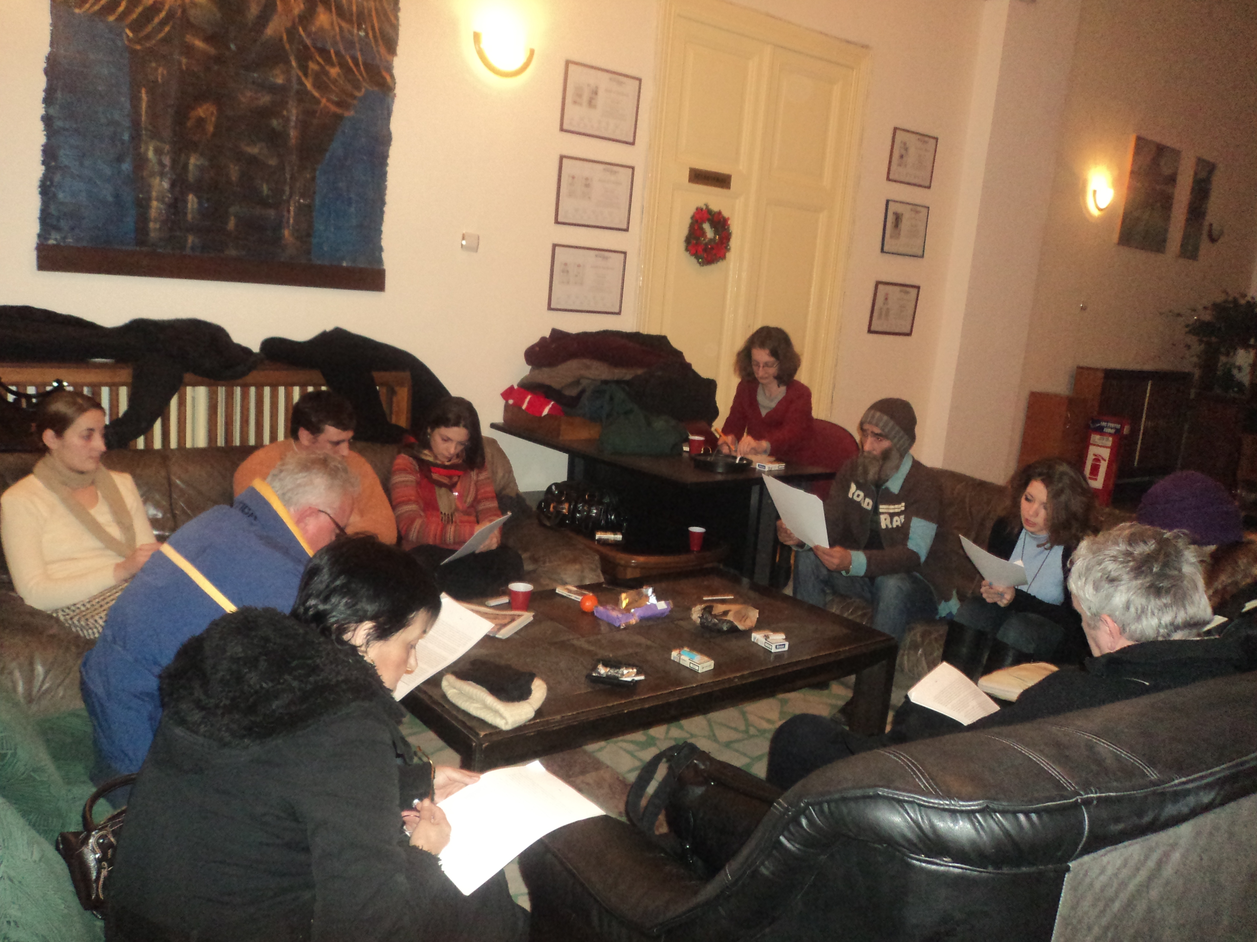 Cronică de cenaclu: Inorogul cu papuci albaştri