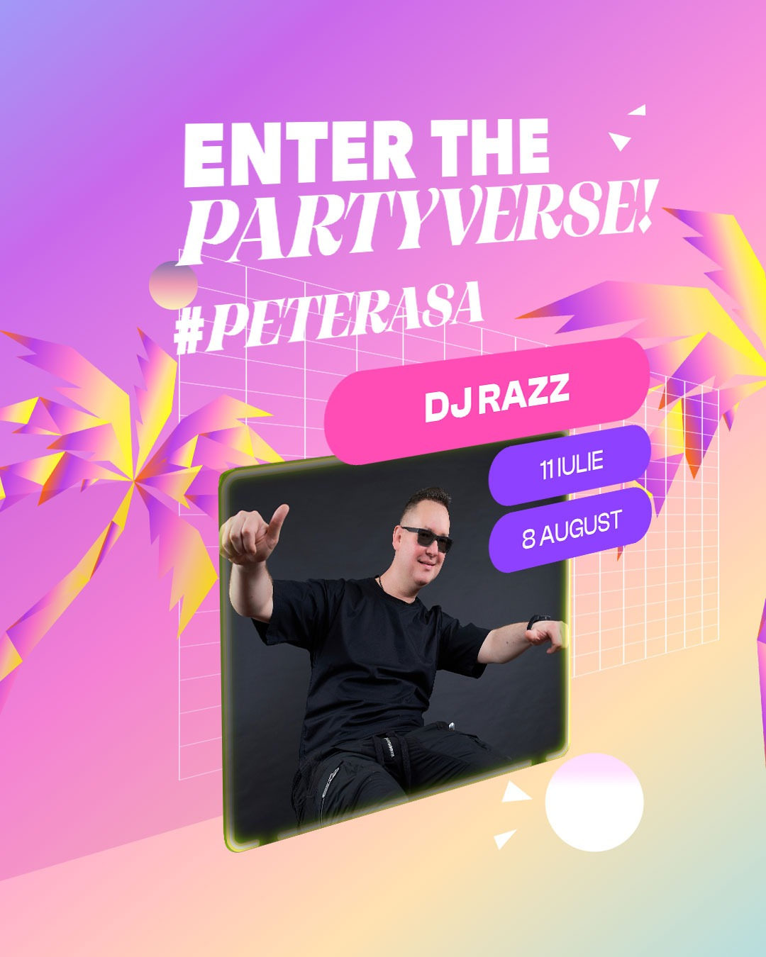 Petrecere pe terasă, în mijlocul oraşului