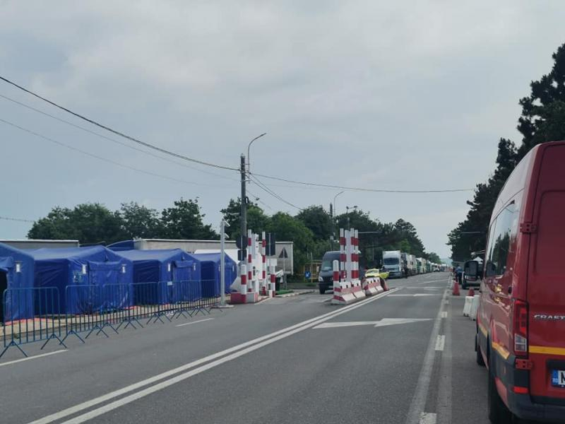 Timpi mari de așteptare, în vămile din România