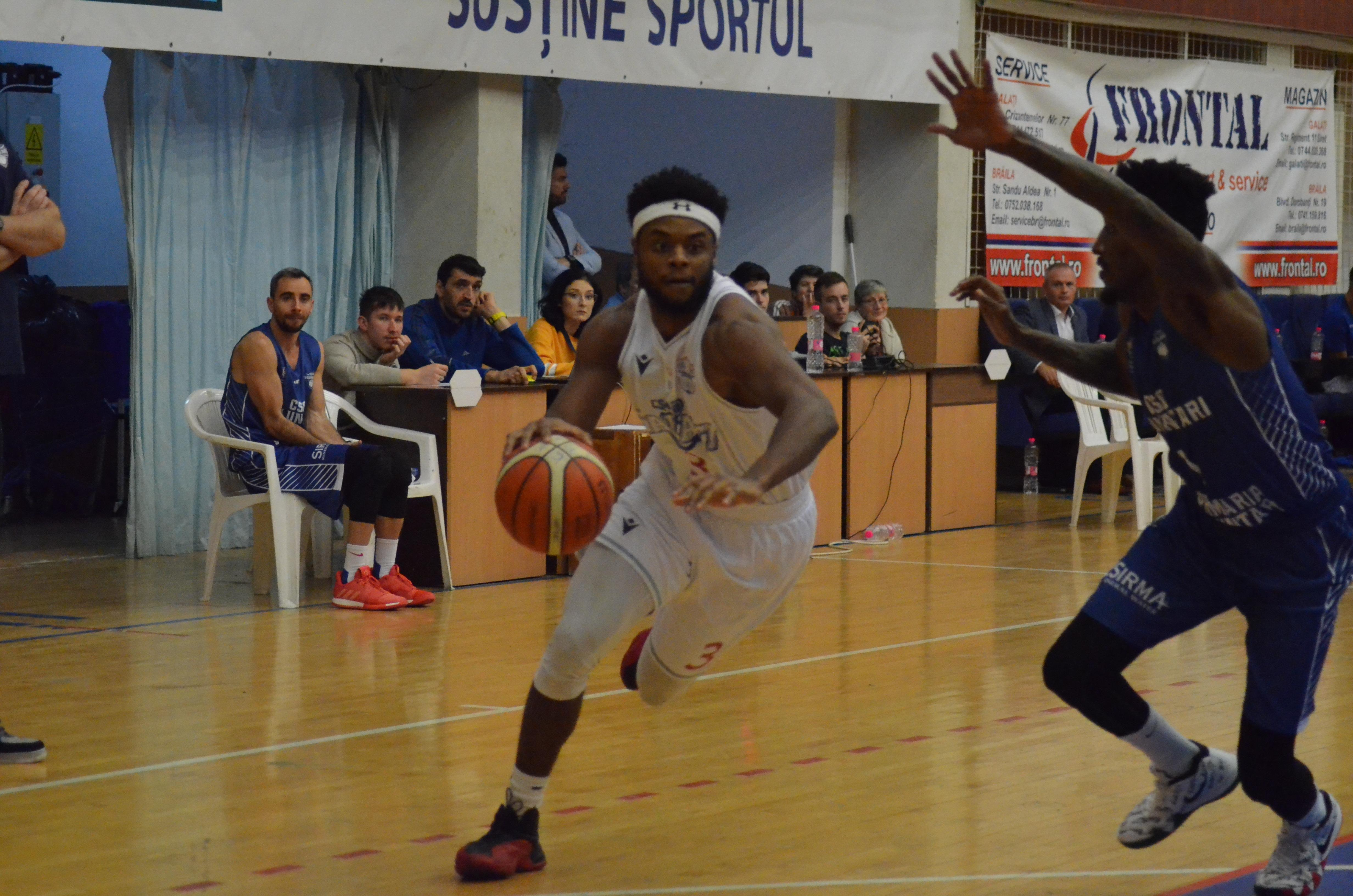 Baschet. CSM Galați, victorie în derbiul cu Mediașul