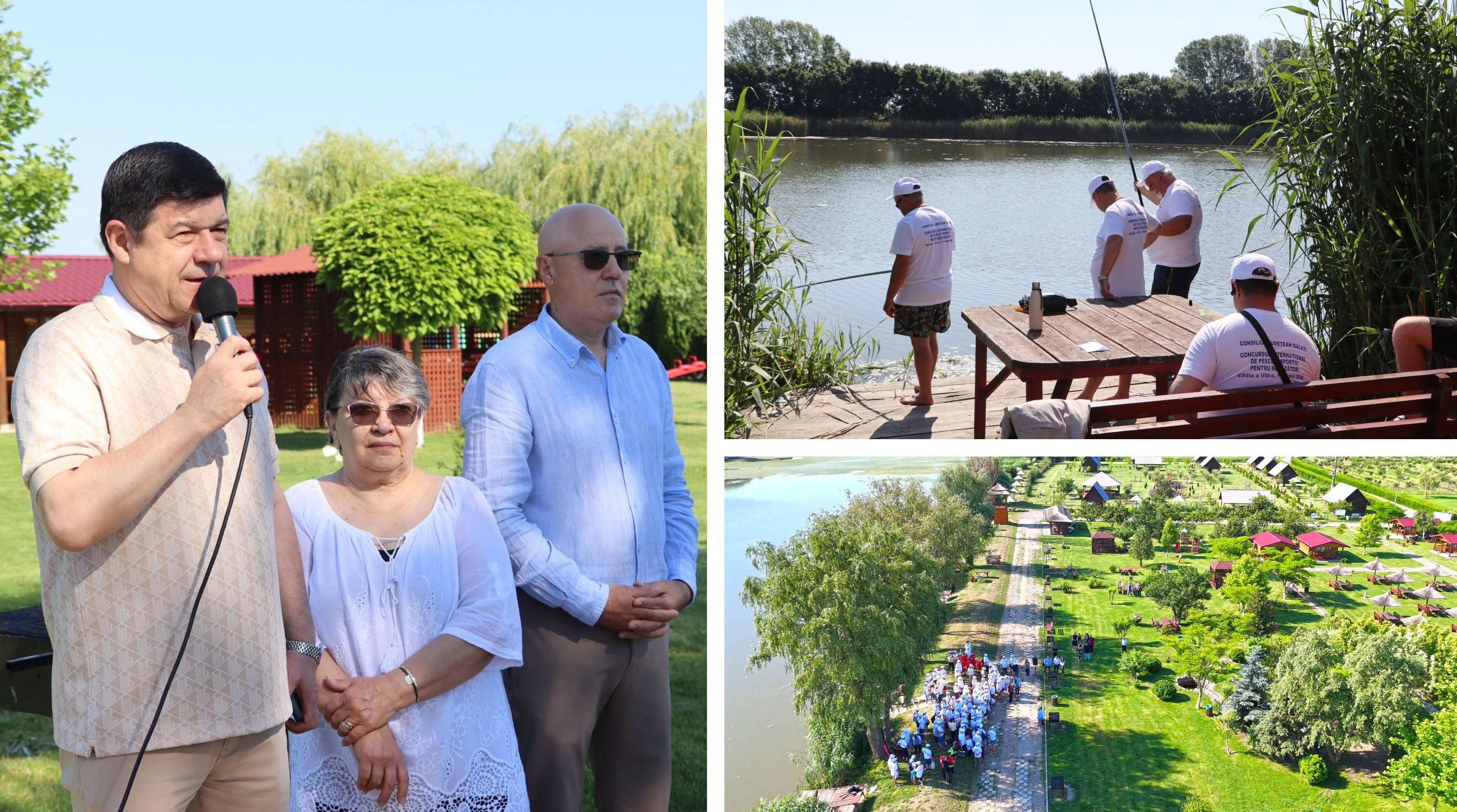 Peste 100 de persoane la Concursul Internațional de Pescuit Sportiv pentru persoane cu deficiențe de Vedere