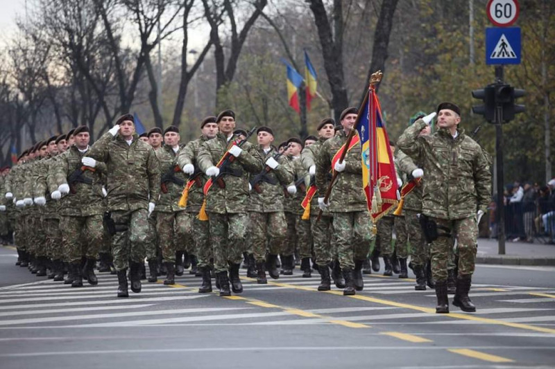 Ziua Armatei, în garnizoane și în bazele militare