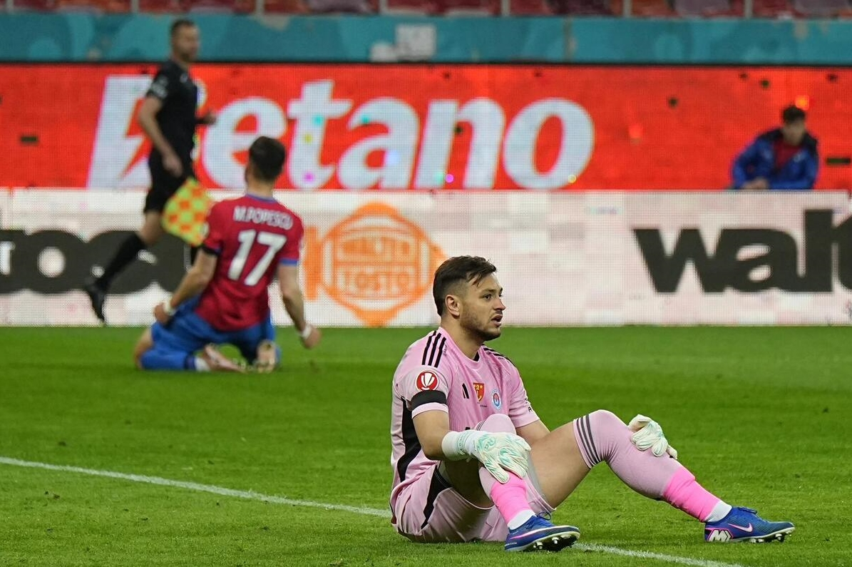 Meci decis în jumătate de repriză: FCSB - Oțelul 4-0