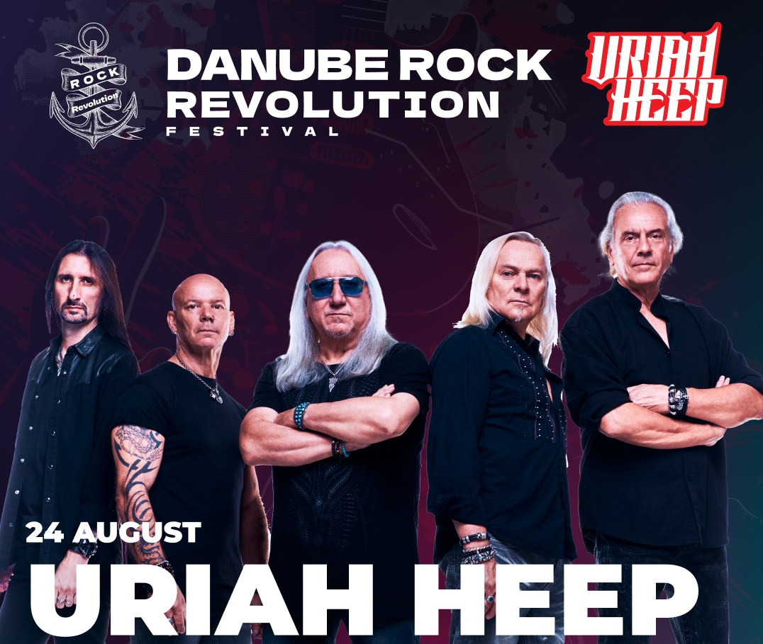 Legendara trupă Uriah Heep revine la Galaţi