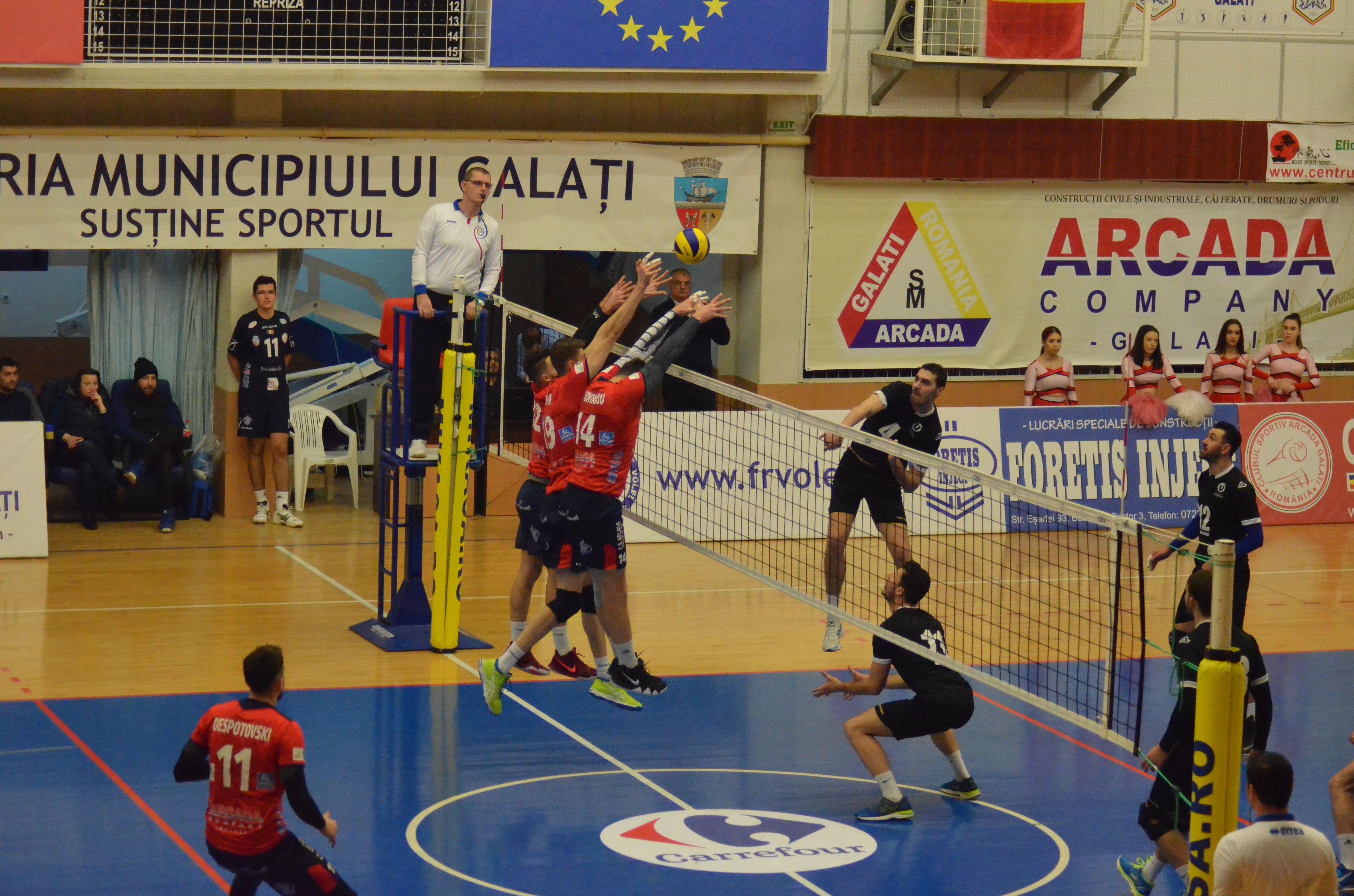 UPDATE / Încă un rezultat favorabil pentru Arcada, în lupta pentru titlu