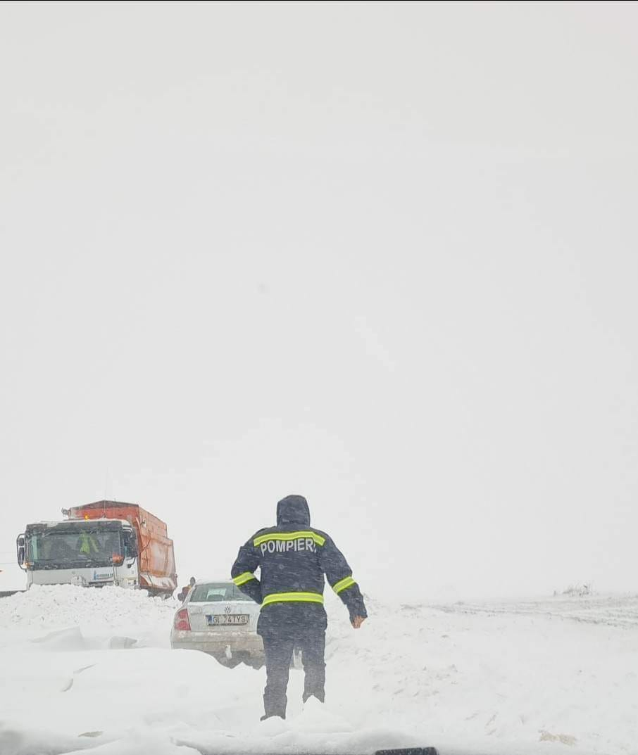 Zăpadă în România needucată