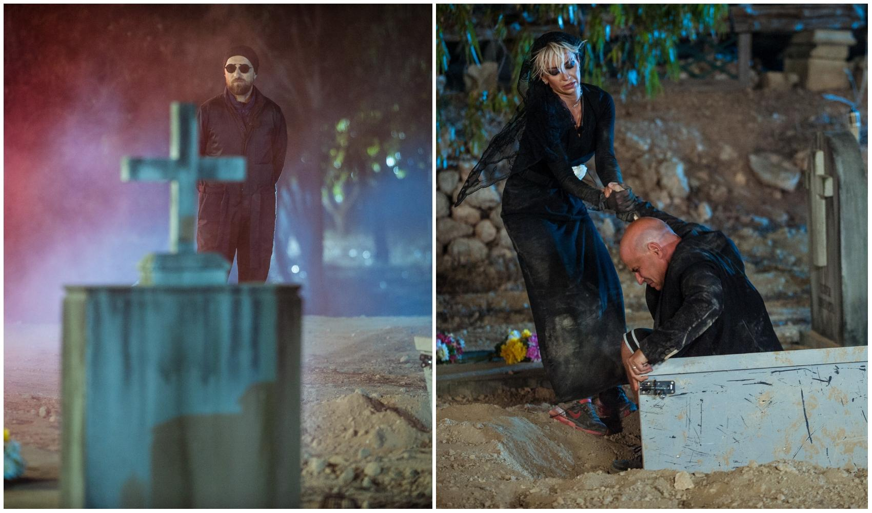 Gălățeanca Giulia, văduvă neagră dezgropându-și soțul