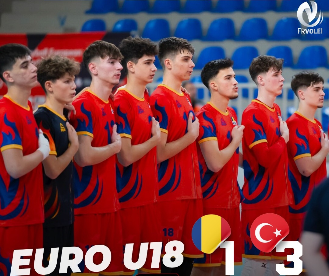 ”Tricolorii”, înfrângere cu Turcia. Din sportul gălățean