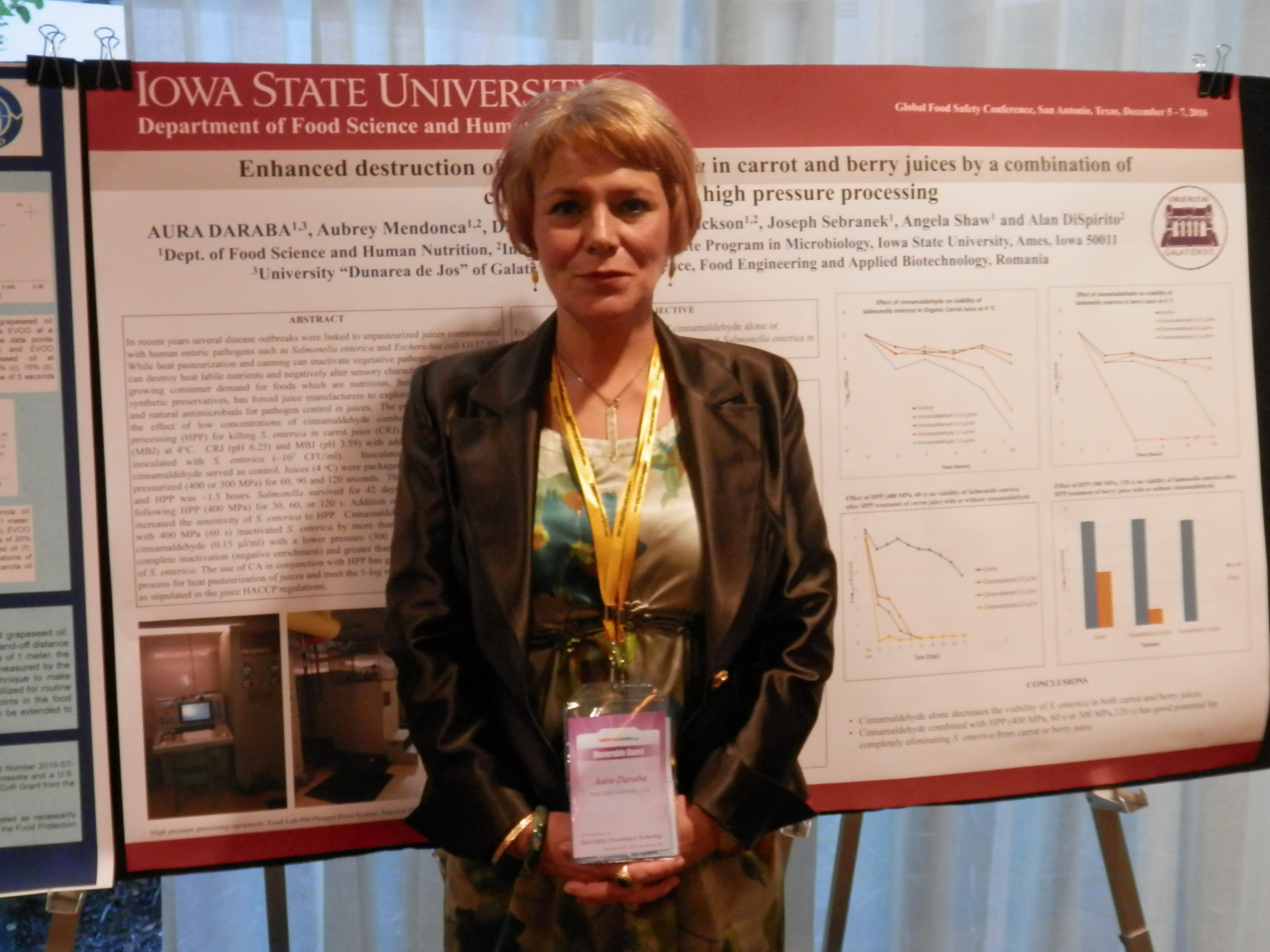 O gălăţeancă, implicată în proiectele derulate de guvernul american