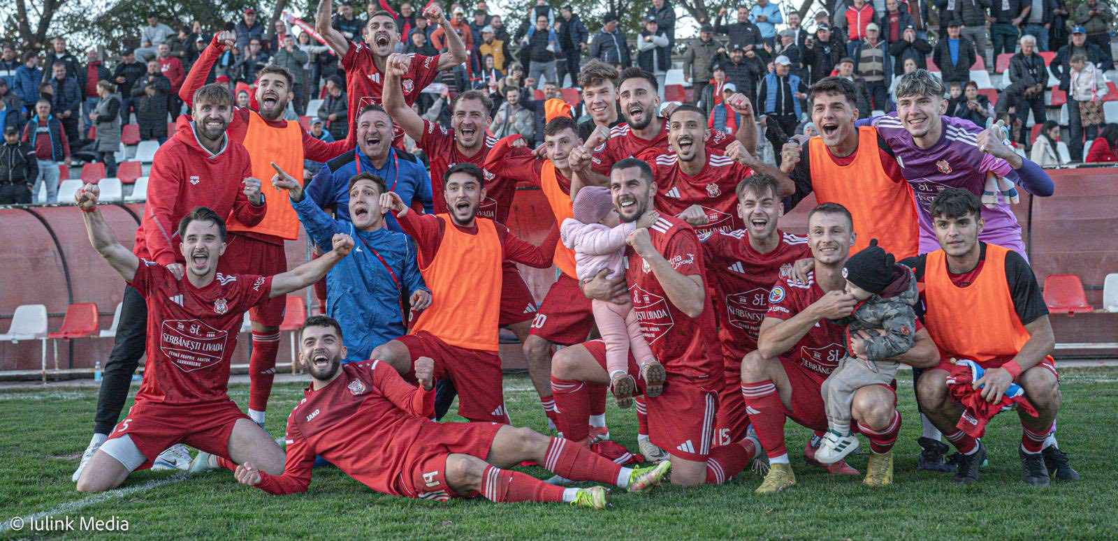 Sporting Liești, evidențiată în campionat și în „Cupa României”