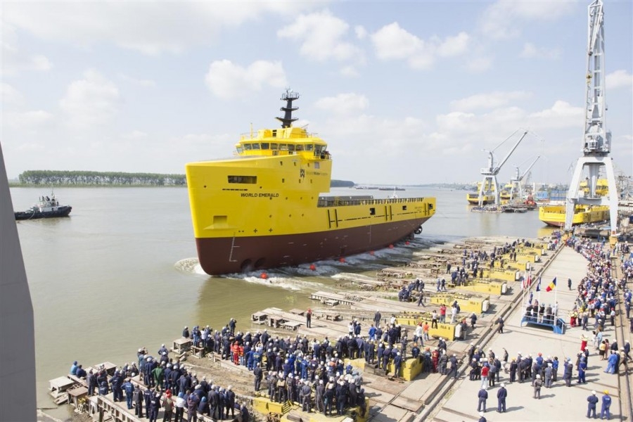 Vizită regală în şantierul naval: Principesa Margareta va fi „naşa” unei navei construite la Galaţi