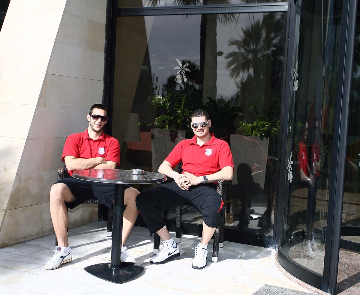 Soare cu porţia pentru „oţelari” în cantonamentul din Cipru 