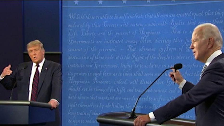 Dezbaterea Trump - Biden, marcată de întreruperi şi insulte