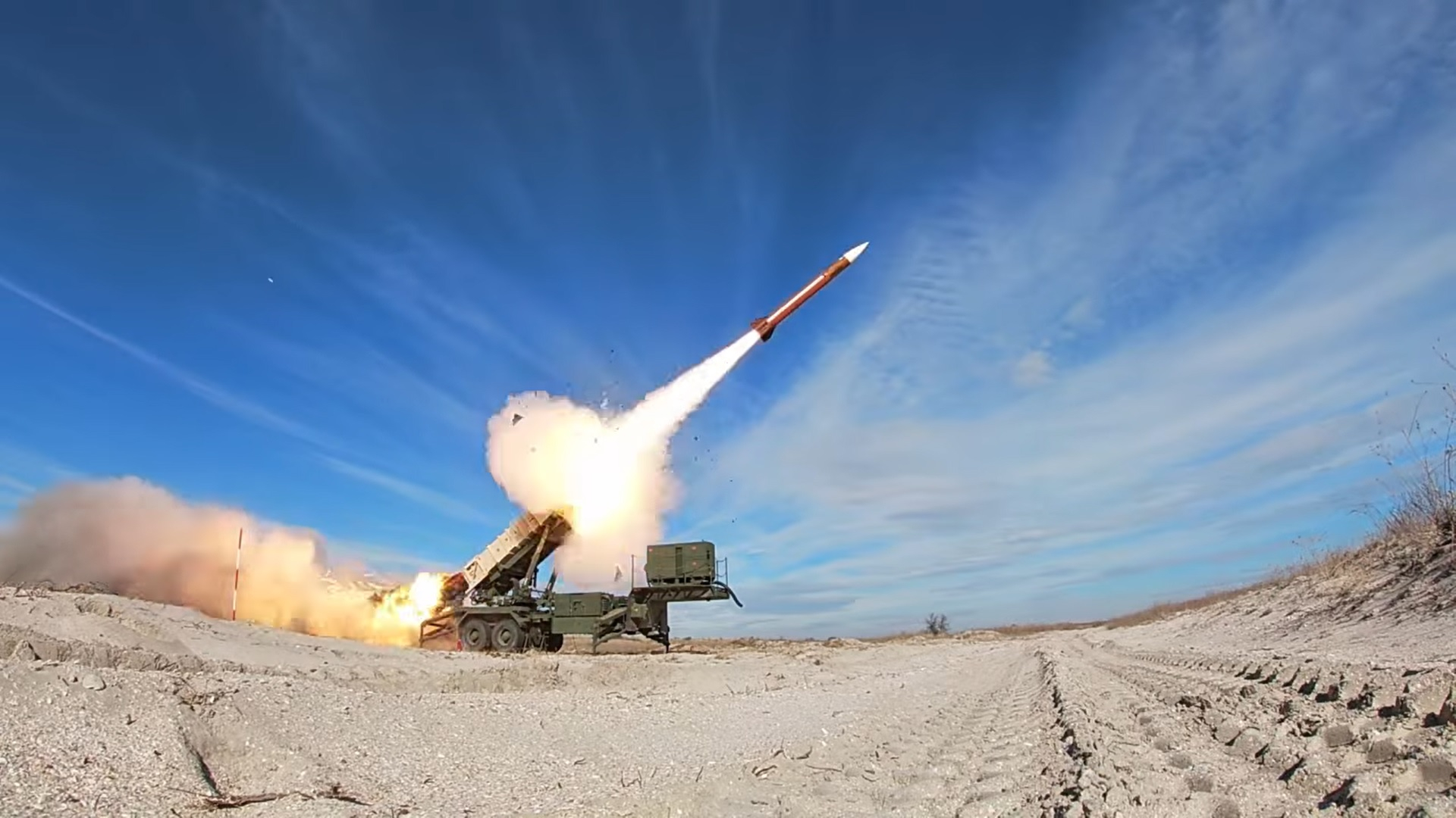 Primele lansări reale de rachete ale unui sistem Patriot românesc