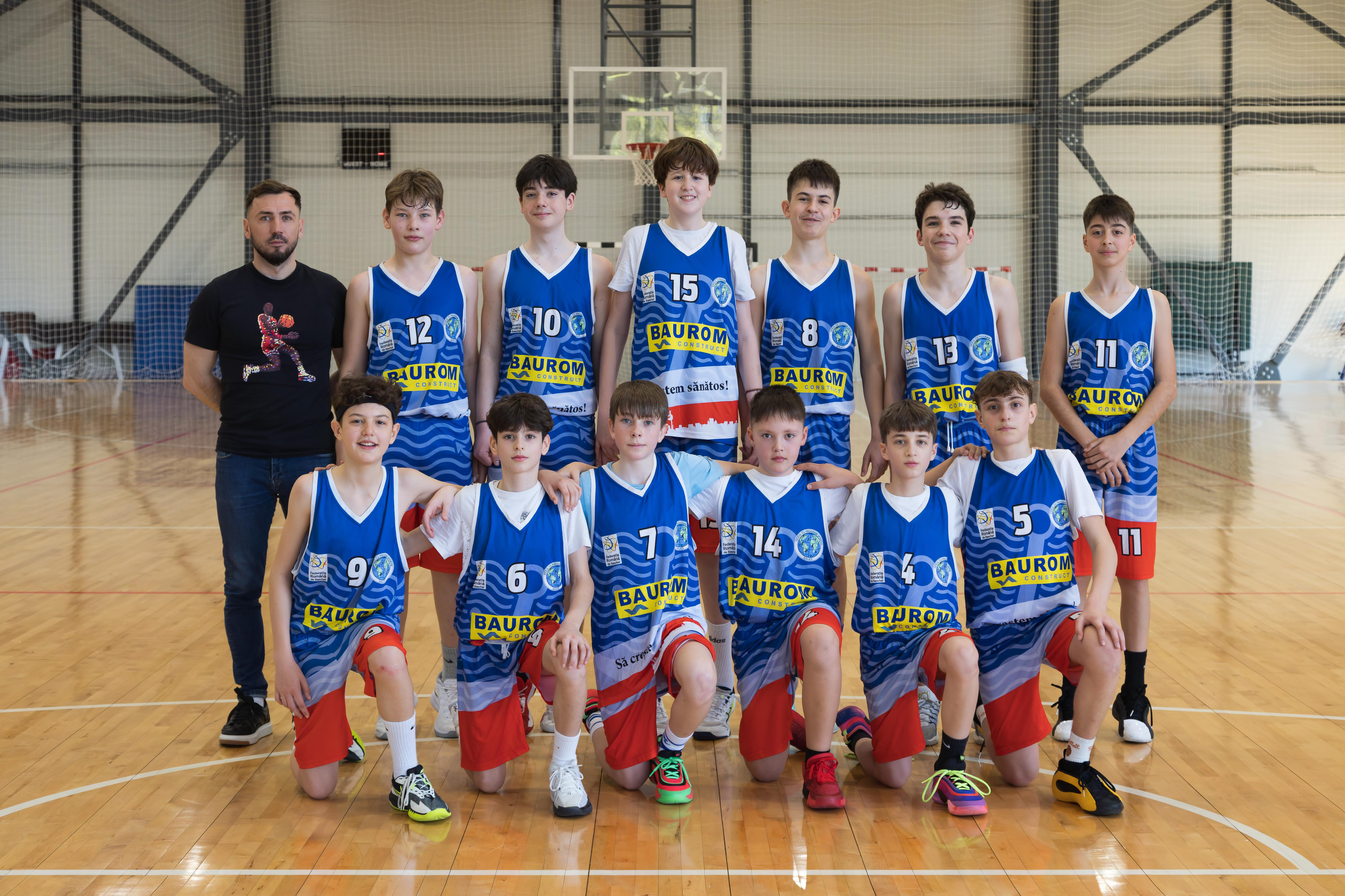 Juniorii gălăţenii, primul loc în turneul semifinal la baschet