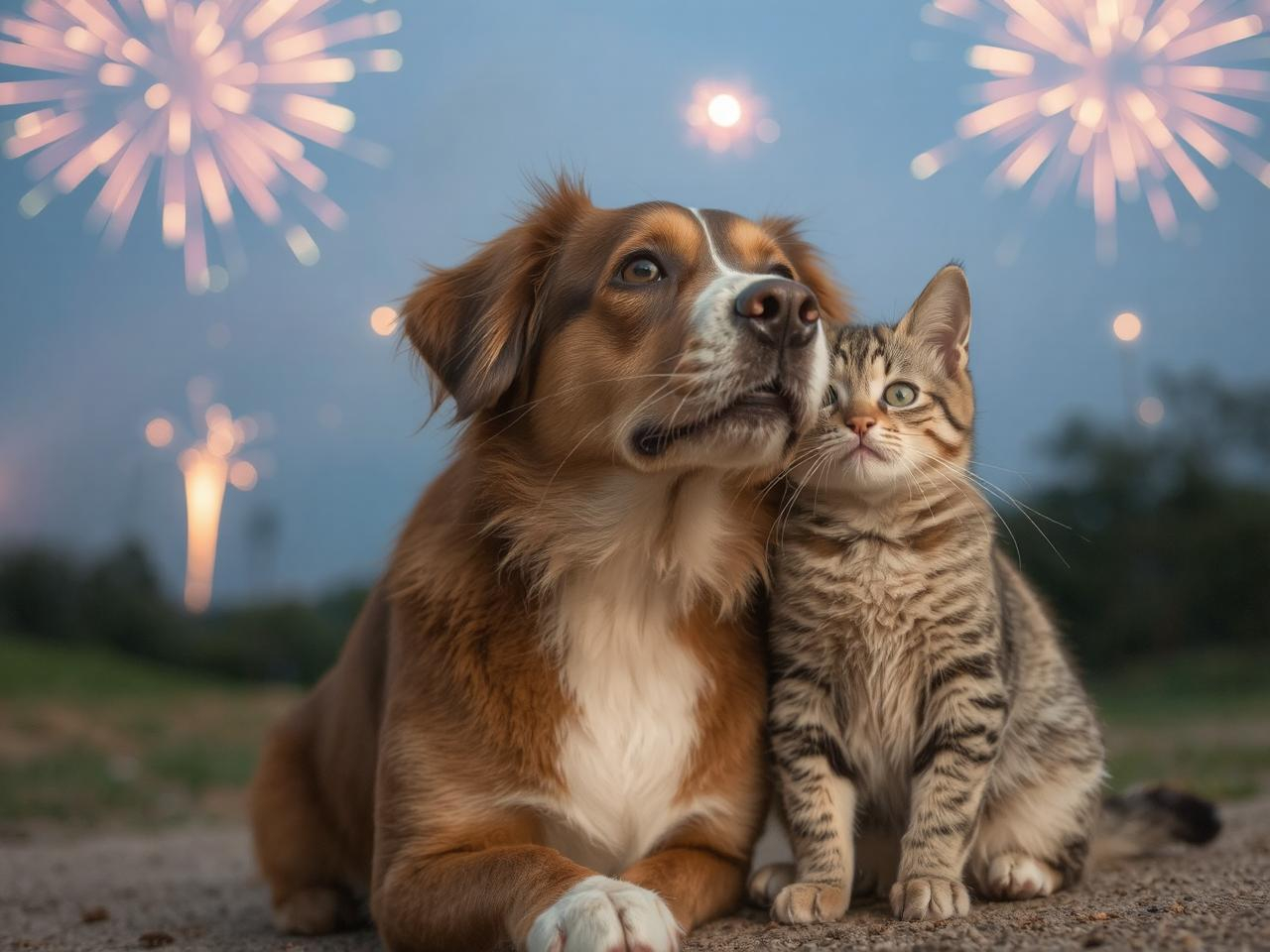 A început sezonul petardelor. Cum ne protejăm patrupedele