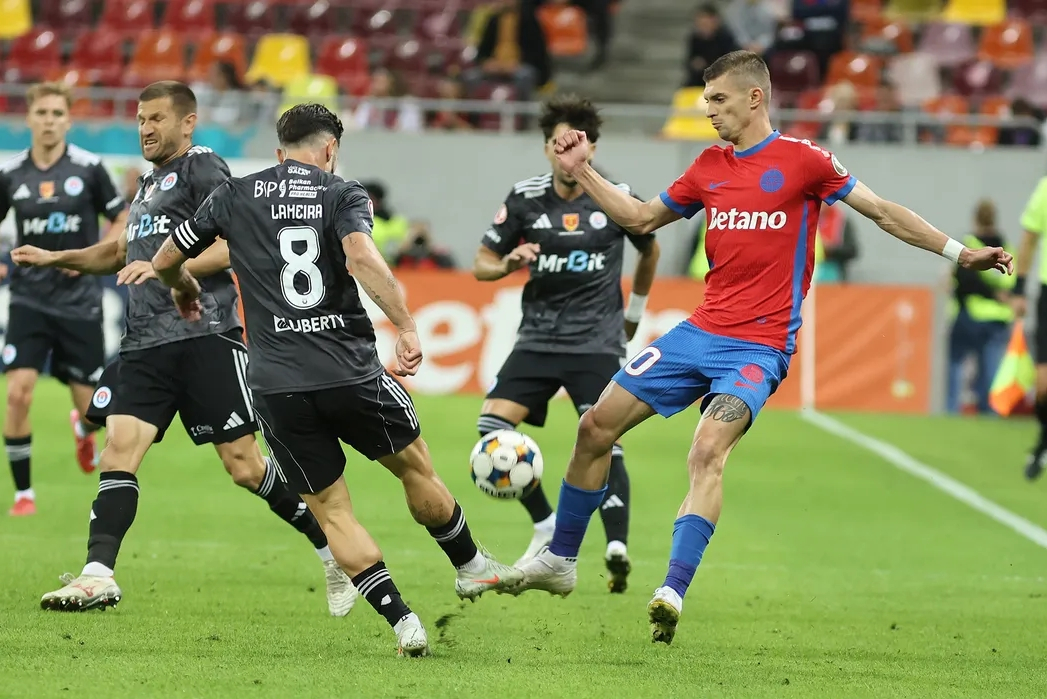 Gălăţenii, învinşi de fostul lor căpitan: FCSB - Oţelul 1-0