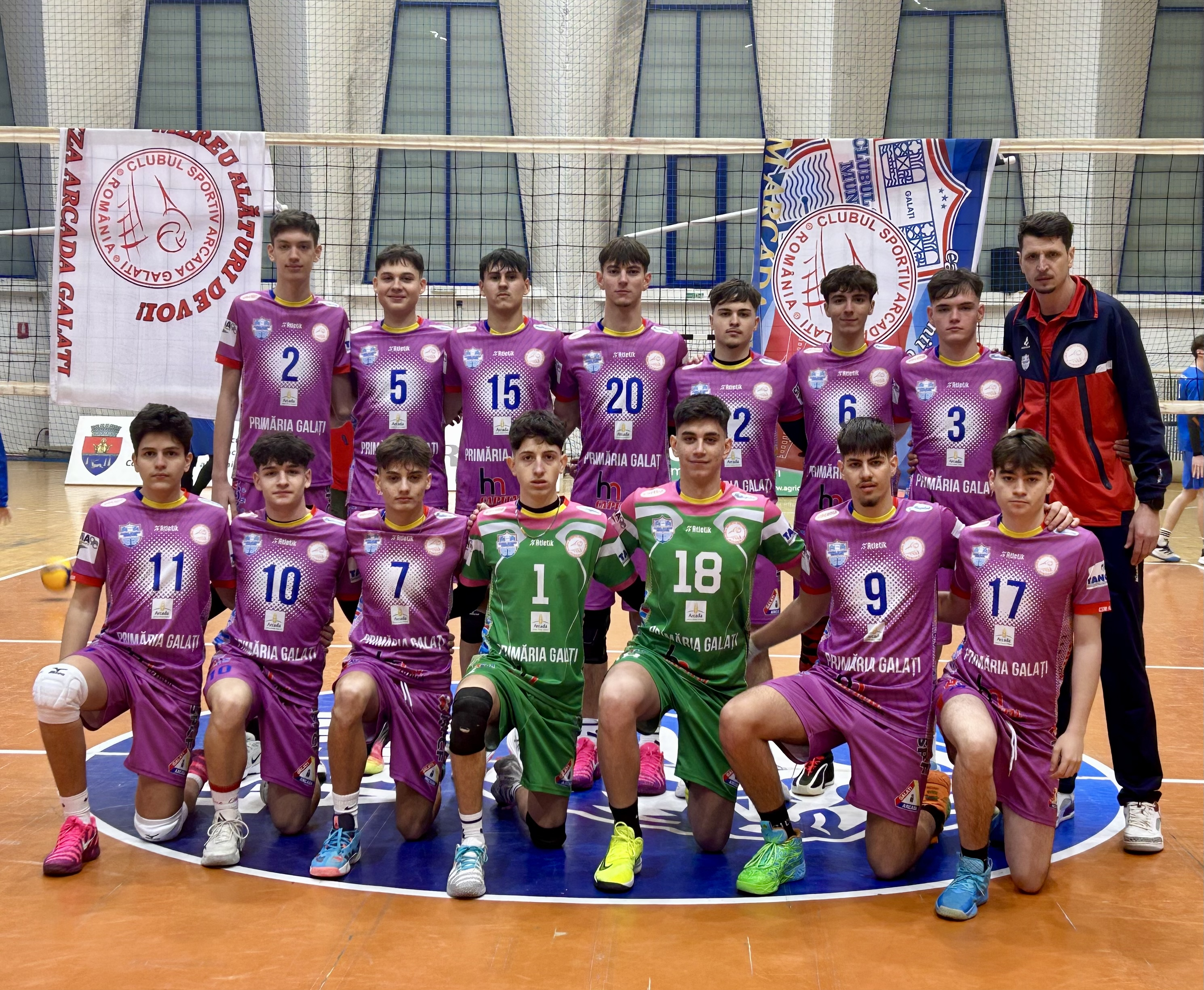 Echipa a doua a CSM Arcada, locul secund în competiție