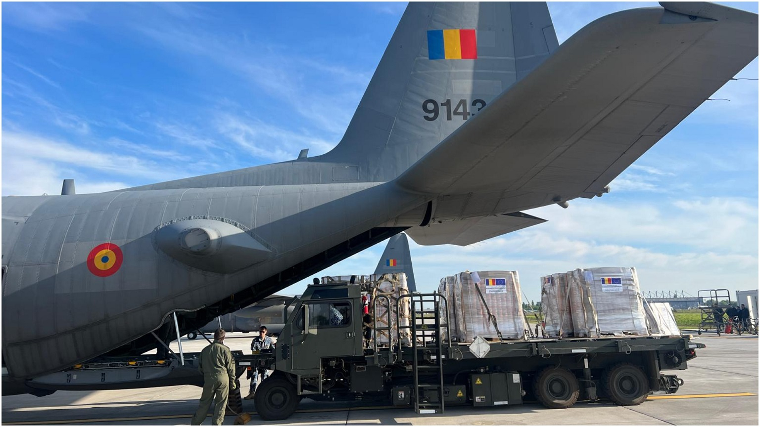 România trimite un nou ajutor în Gaza