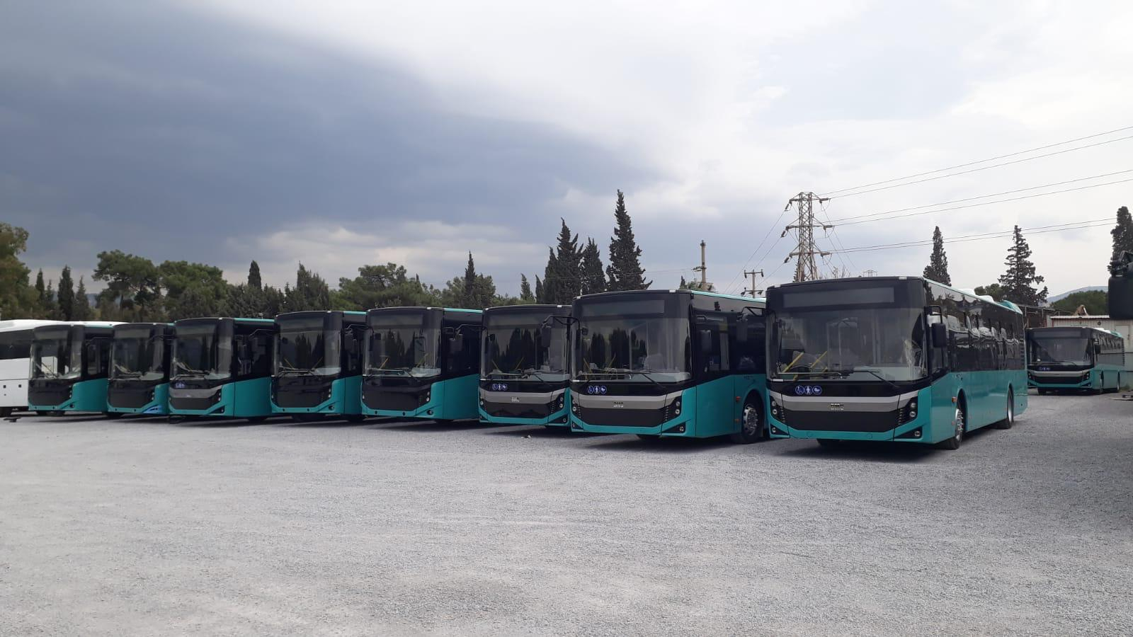 Gata de plecare din Izmir | Cele 40 de autobuze noi, aşteptate la Galaţi (FOTO)