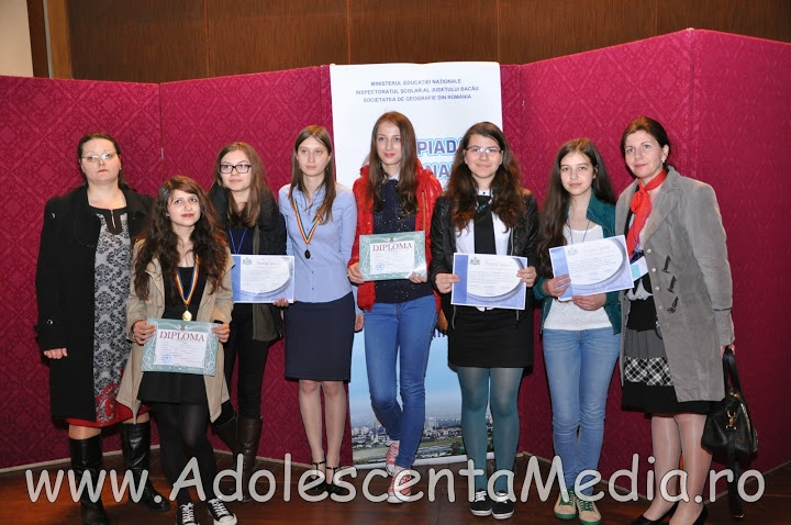 Cosmina Albulescu, calificată la internaţionala de geografie, pentru a doua oară