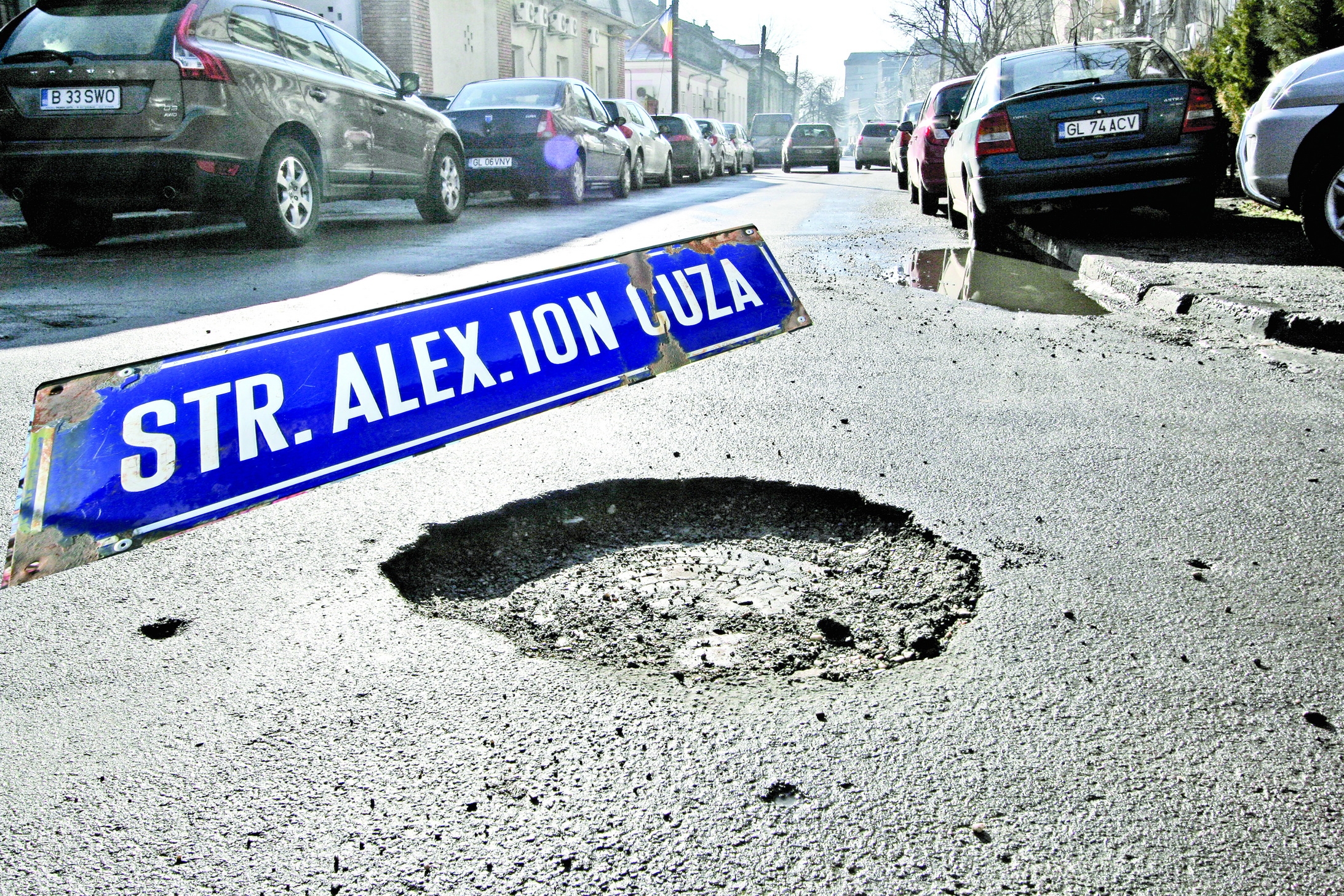  „Al. I. Cuza” şi „24 Ianuarie 1859” - Străzile unirii, nişte uliţe asfaltate