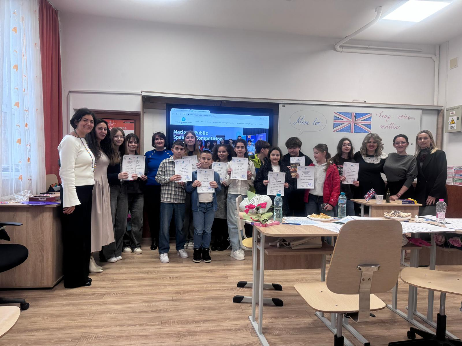 Concurs de limba engleză care dă voce viitorului