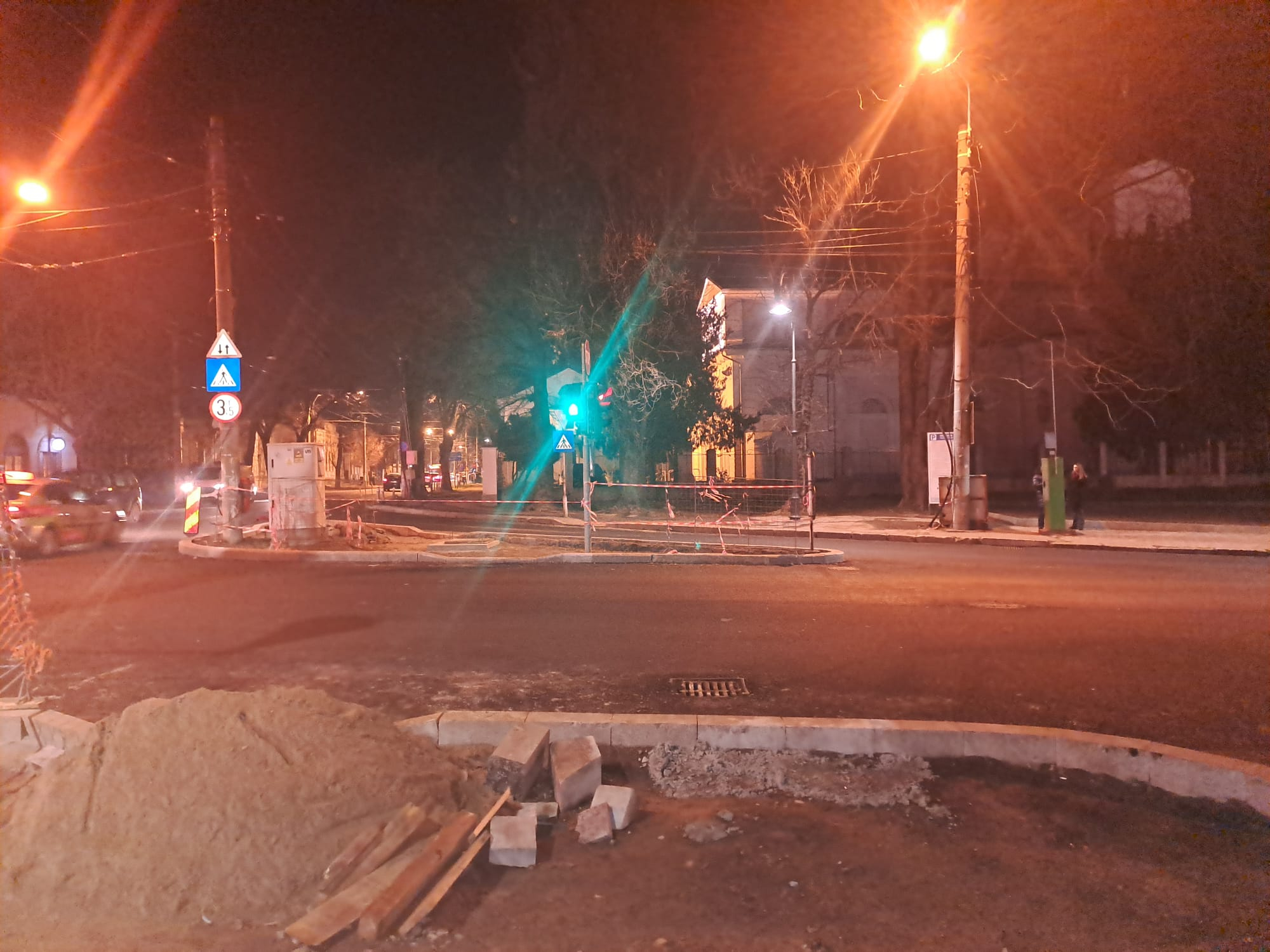 Poza zilei. Să levităm aşteptând la semafor!