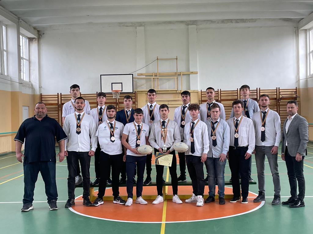 Rugby. Liceul Auto Galați, medalii de bronz