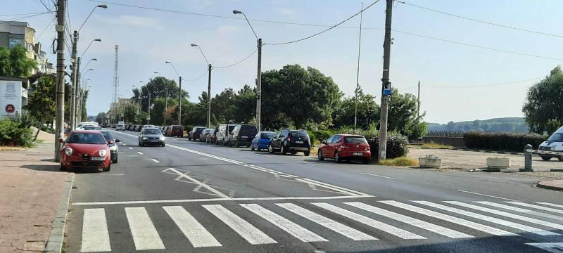 Indicatoarele de viteză de pe strada Portului au fost demontate pe repede-nainte