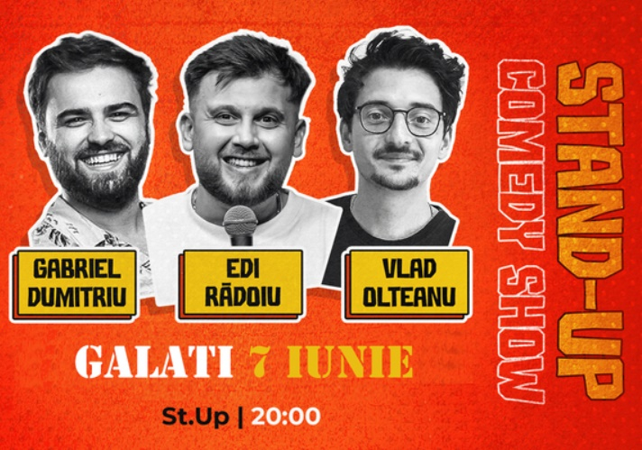 Stand-up comedy cu Olteanu, Rădoiu şi Dumitriu