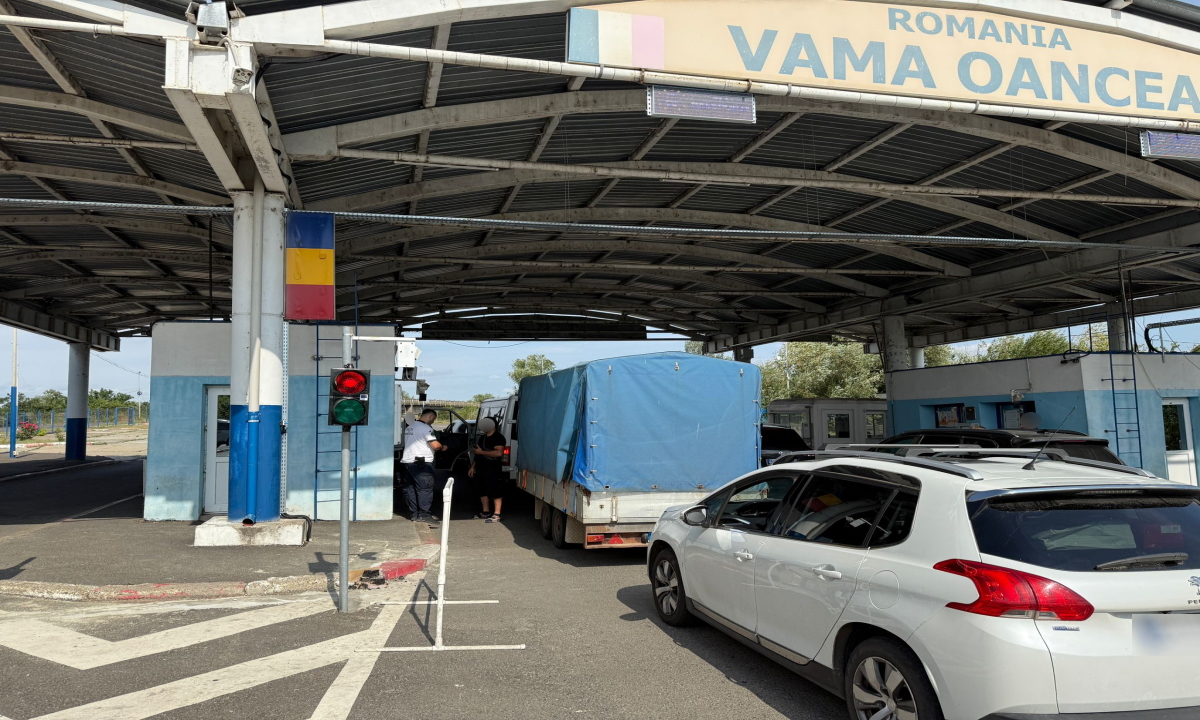 Șofer fără permis corespunzător, la volanul unui ansamblu rutier