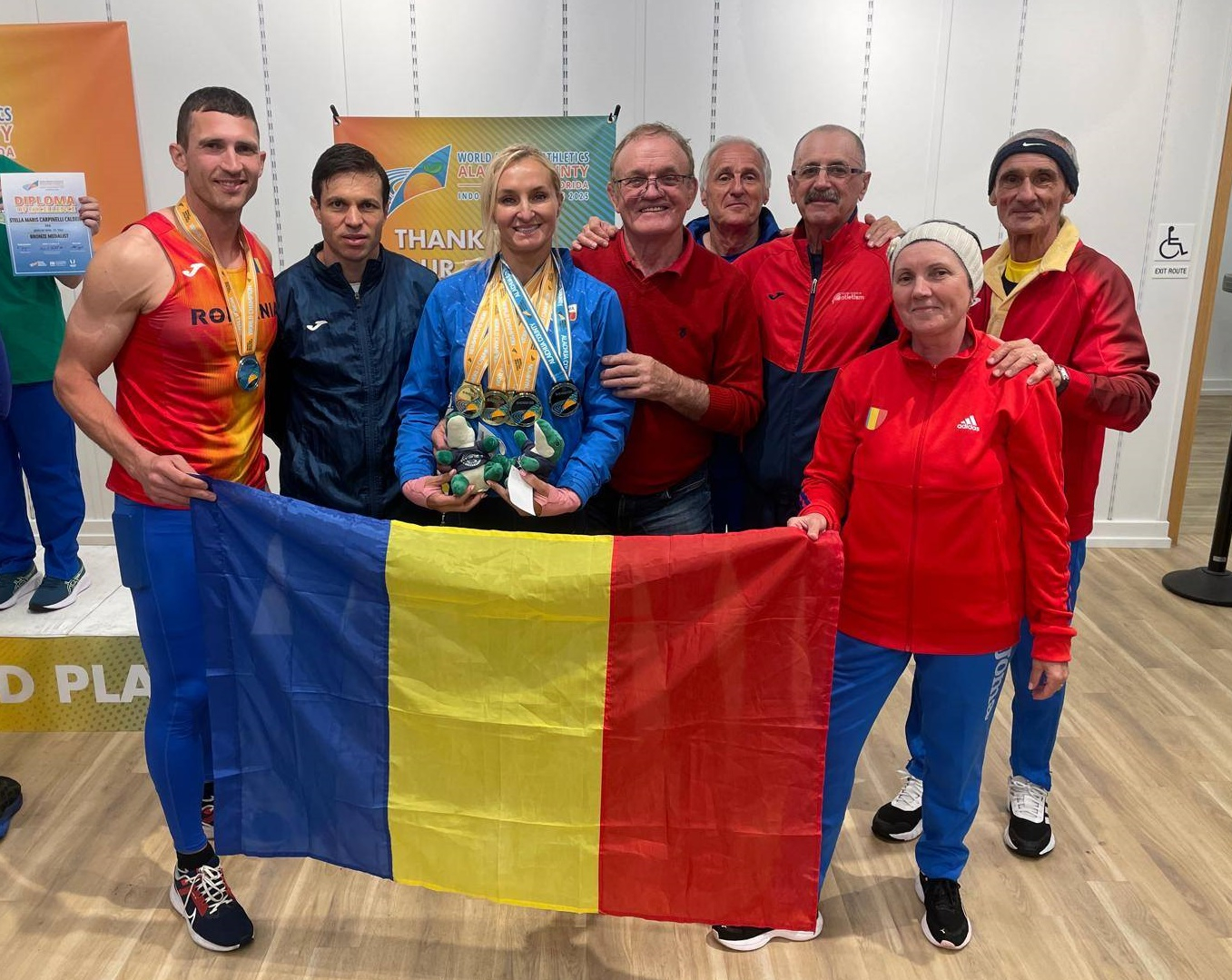 România, locul 12 la Mondialele de atletism pentru veterani