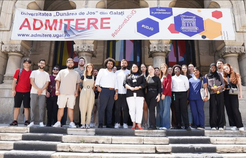 Studenții internaționali de la Universitatea „Dunărea de Jos” din Galați, sprijiniți să se integreze