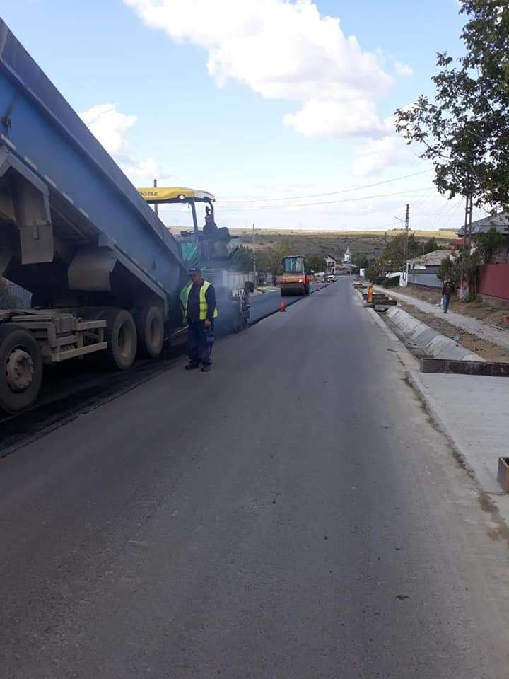 Reabilitări rutiere în zona Smârdan - Schela - Slobozia Conachi