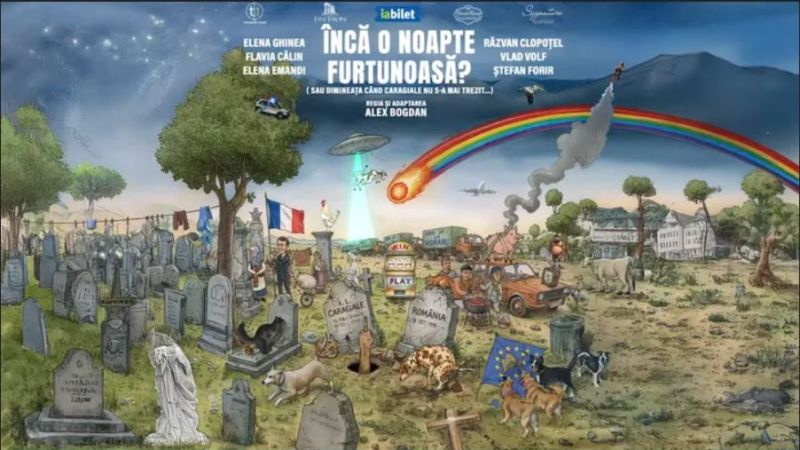 „Încă o noapte furtunoasă?”, la Teatru pe Ţeavă