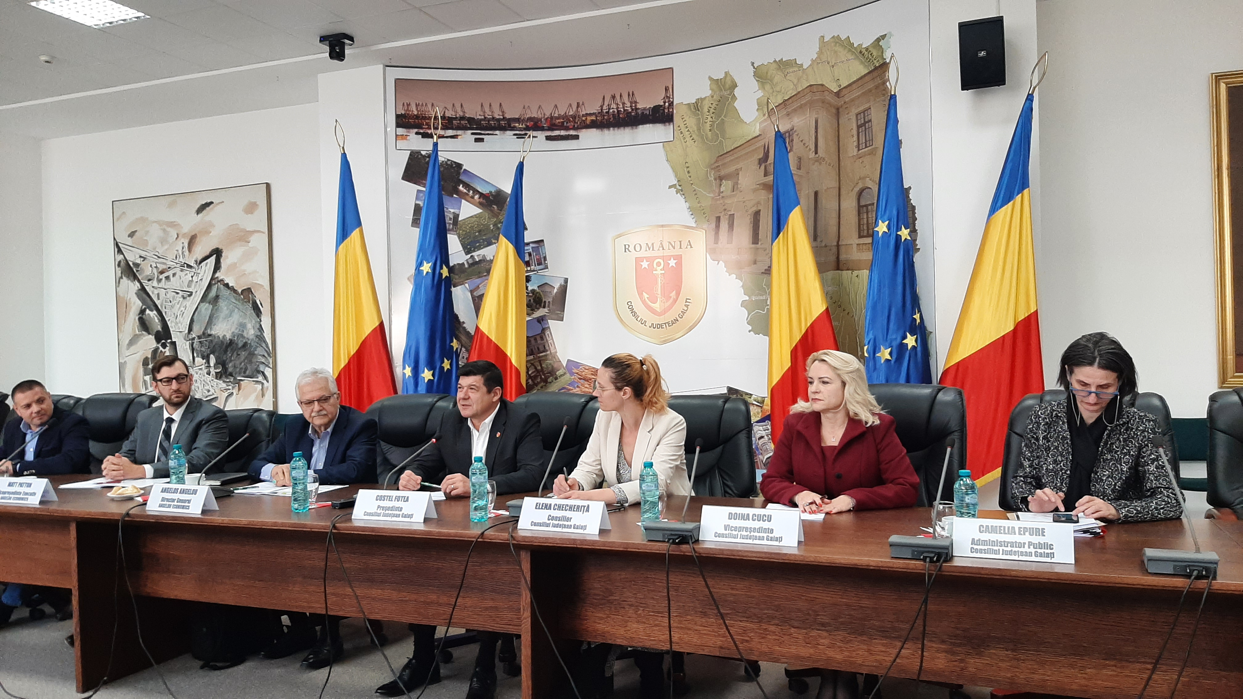 Cum vrea Consiliul Județean să atragă la Galați investitori din SUA