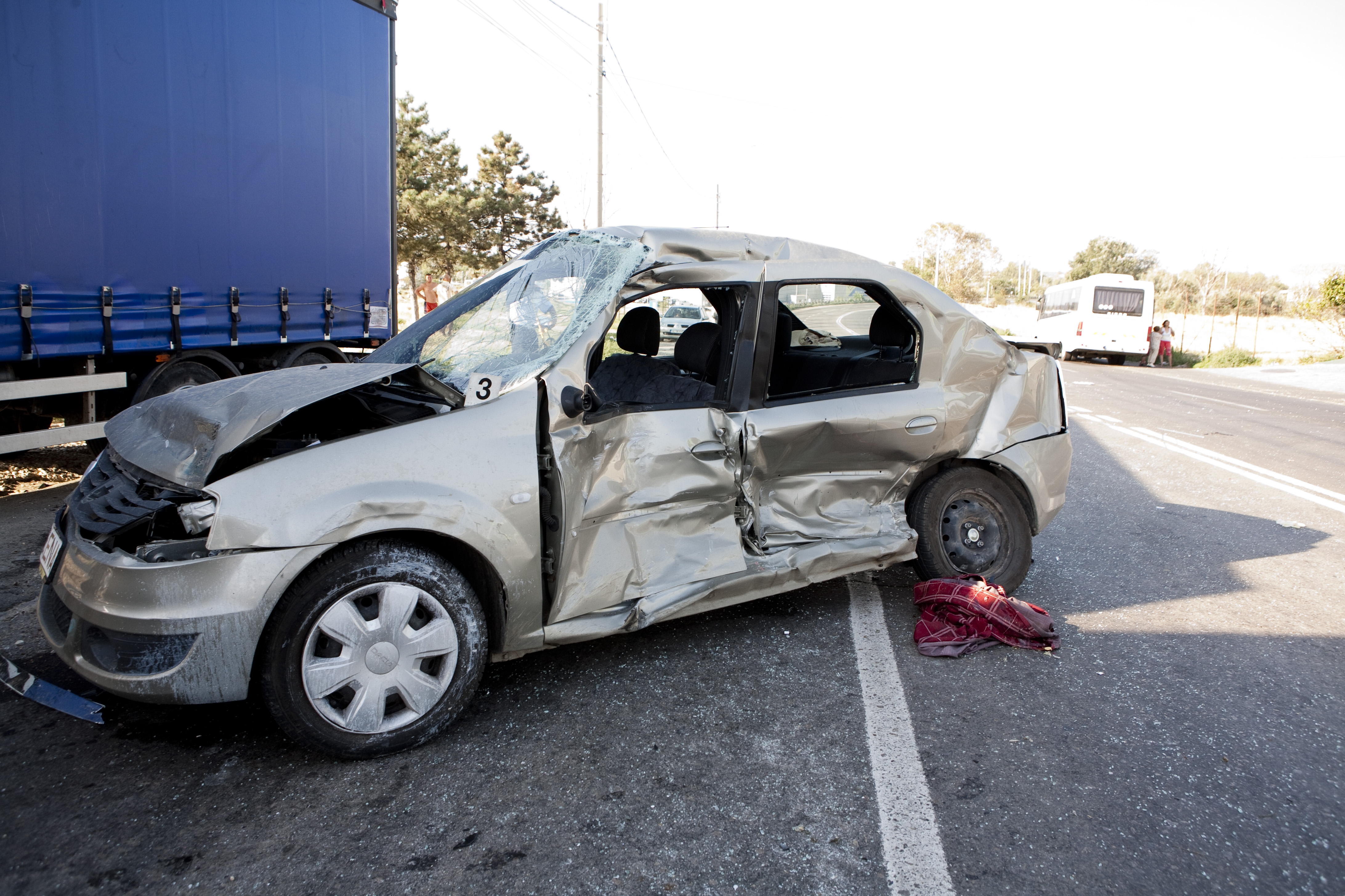 La ieşirea din Galaţi: Un bărbat de 56 de ani a murit într-un accident rutier 