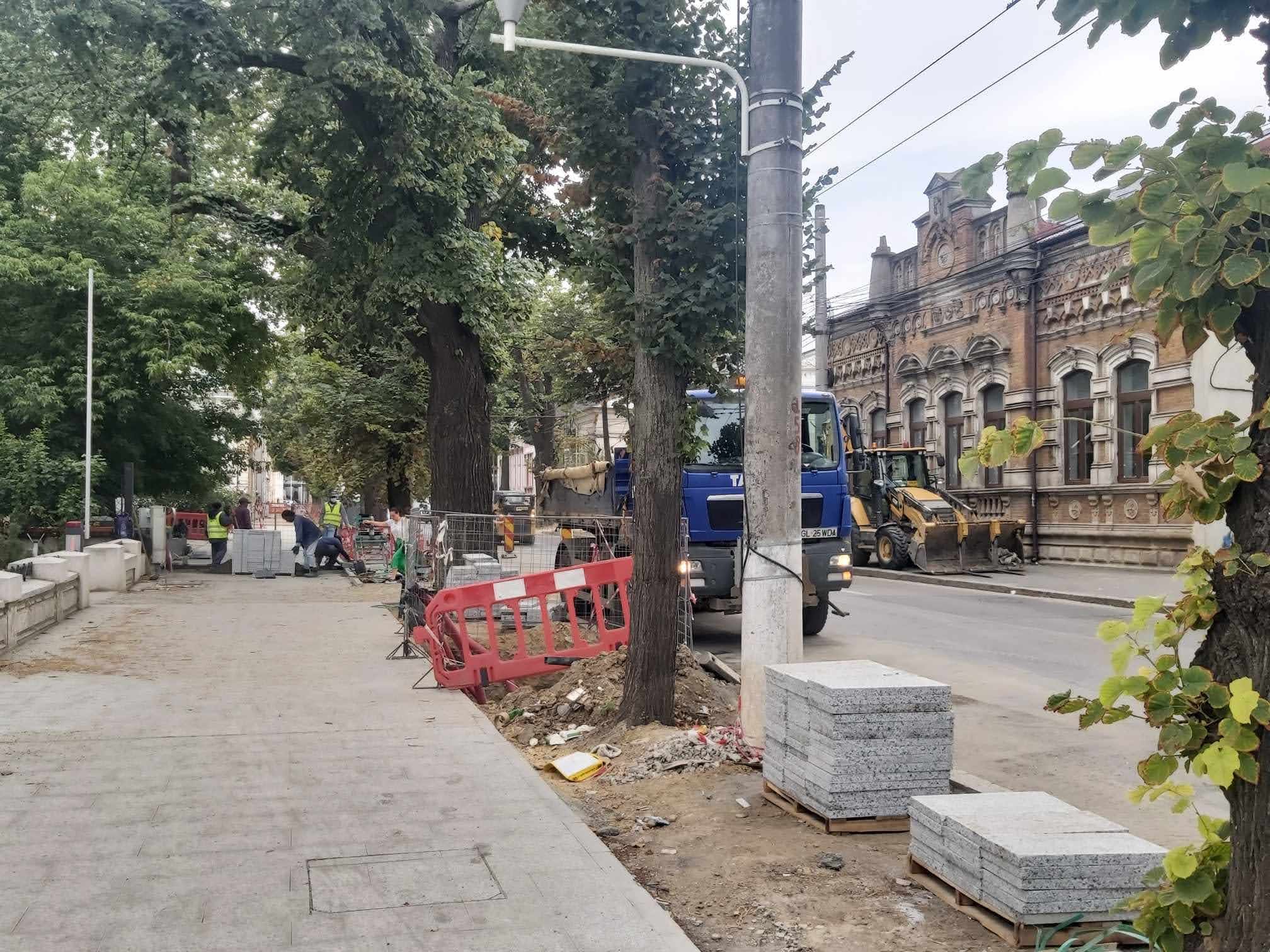 Costuri majorate pentru o stradă Domnească „retro” (FOTO)