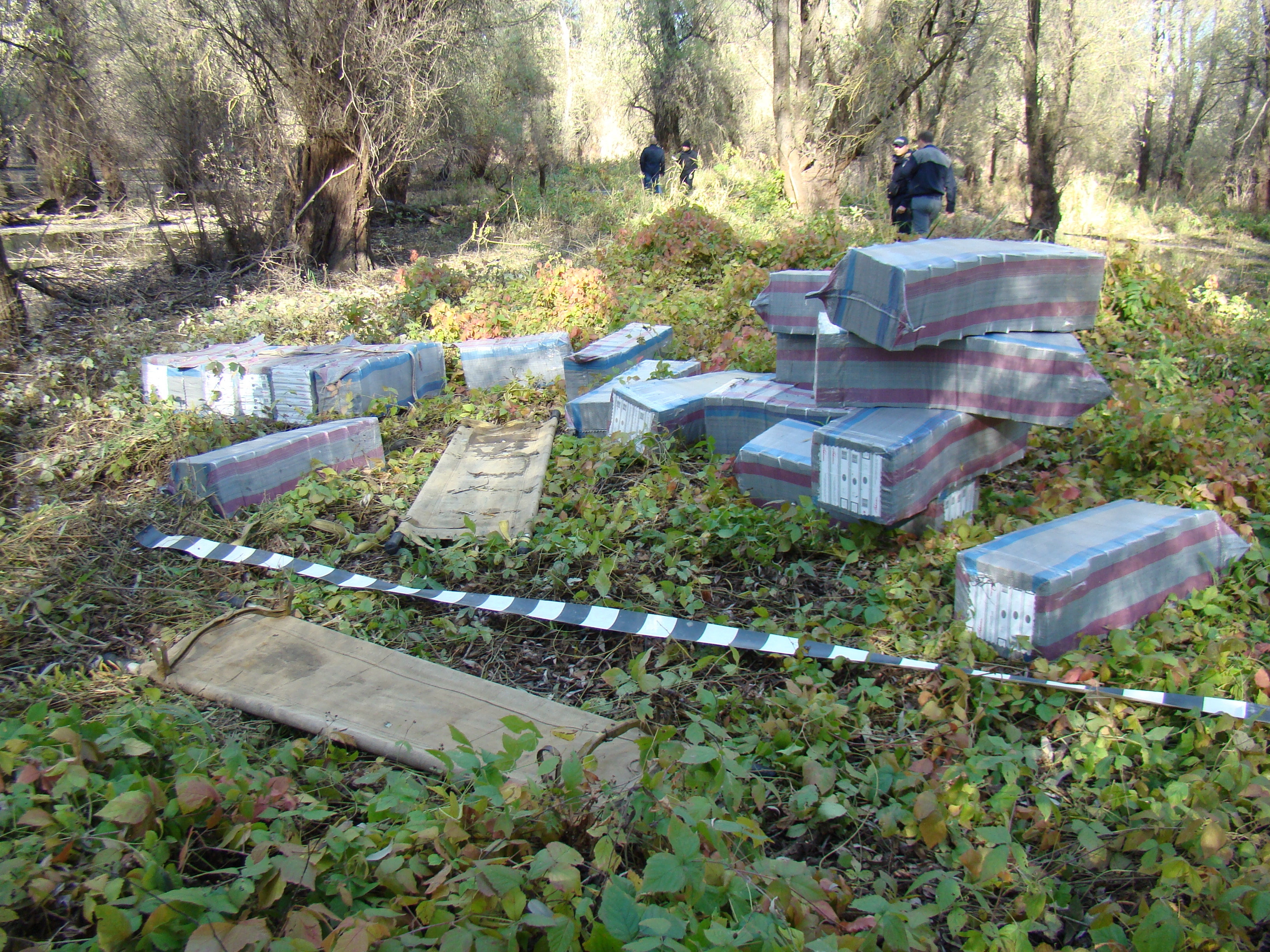 VIDEO/ CAPTURĂ-RECORD de marfă de CONTRABANDĂ făcută de poliţiştii de frontieră gălăţeni