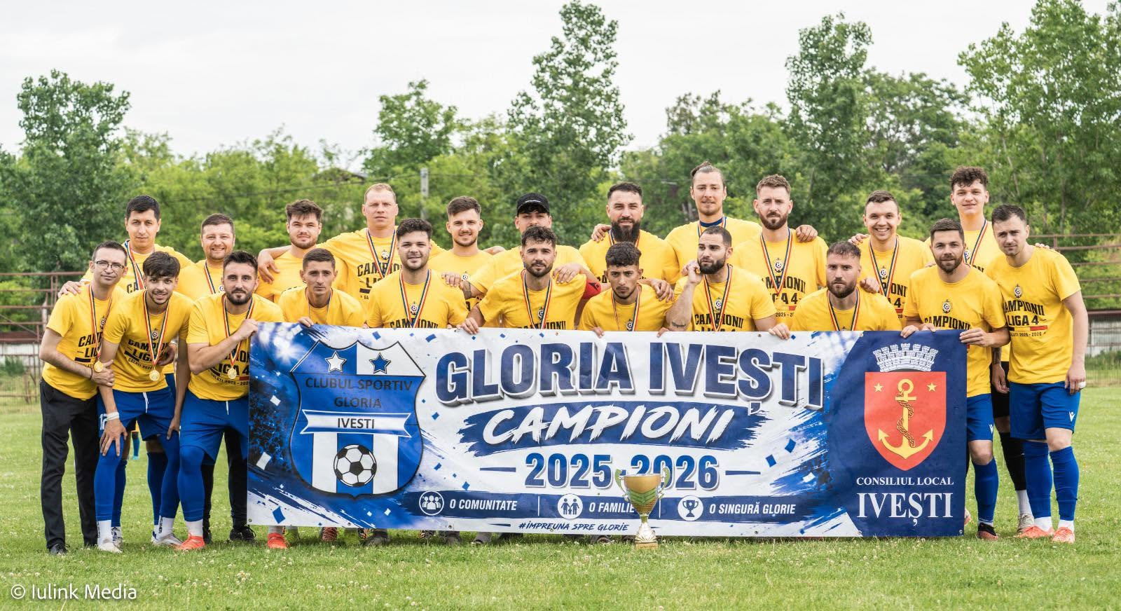 Gloria Ivești nu are bani să se înscrie în Liga a III-a