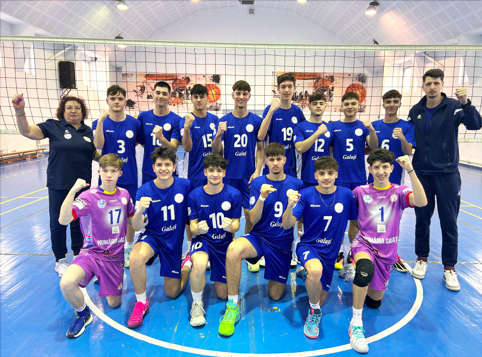 Juniorii gălățeni Under 19 conduc detașat în clasament