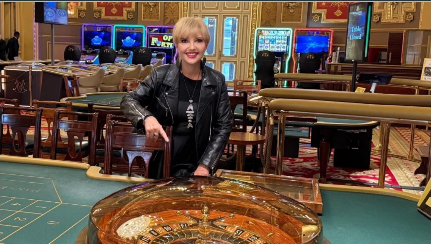 Marina Almășan, la ruleta din Monte Carlo