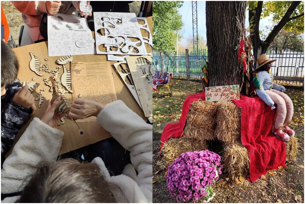 „Târg special de toamnă”, o sărbătoare a culorilor și a prieteniei între școli