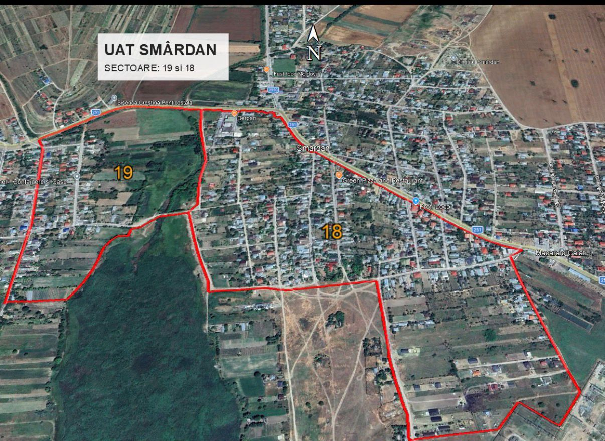 Cadastru gratuit în comuna Smârdan