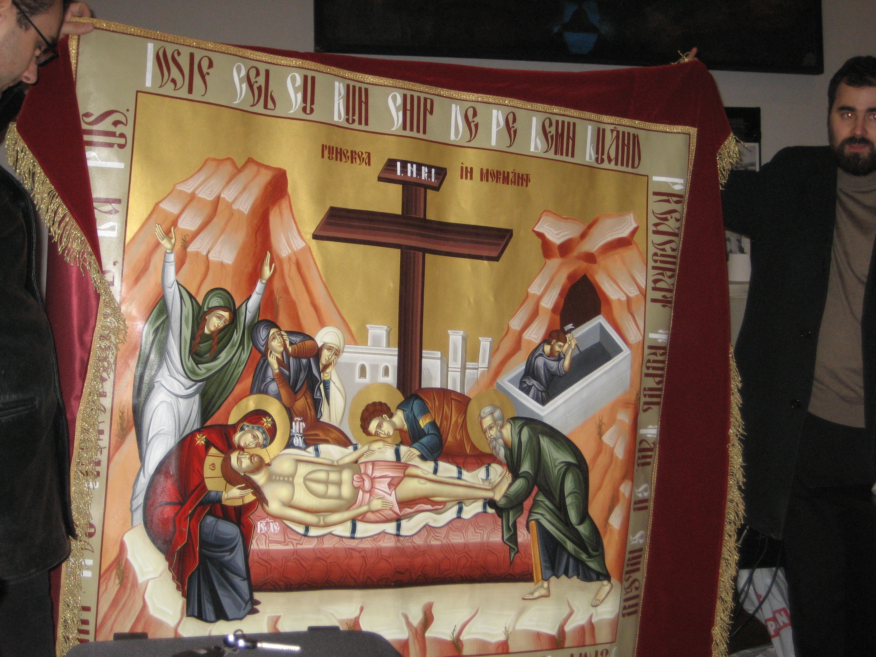 În Vinerea Mare, la Catedrala Galaţilor, Prohodul Domnului