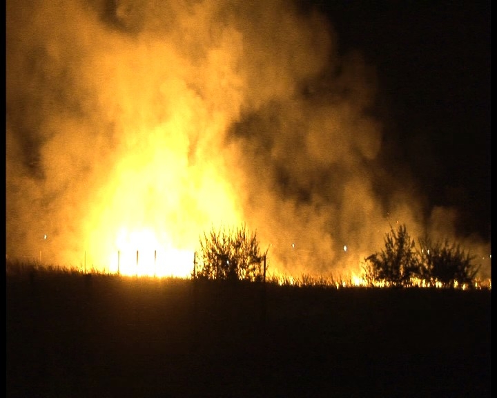 ZECE HECTARE de teren, pârjolite într-o noapte. Unul dintre INCENDII a stricat o NUNTĂ