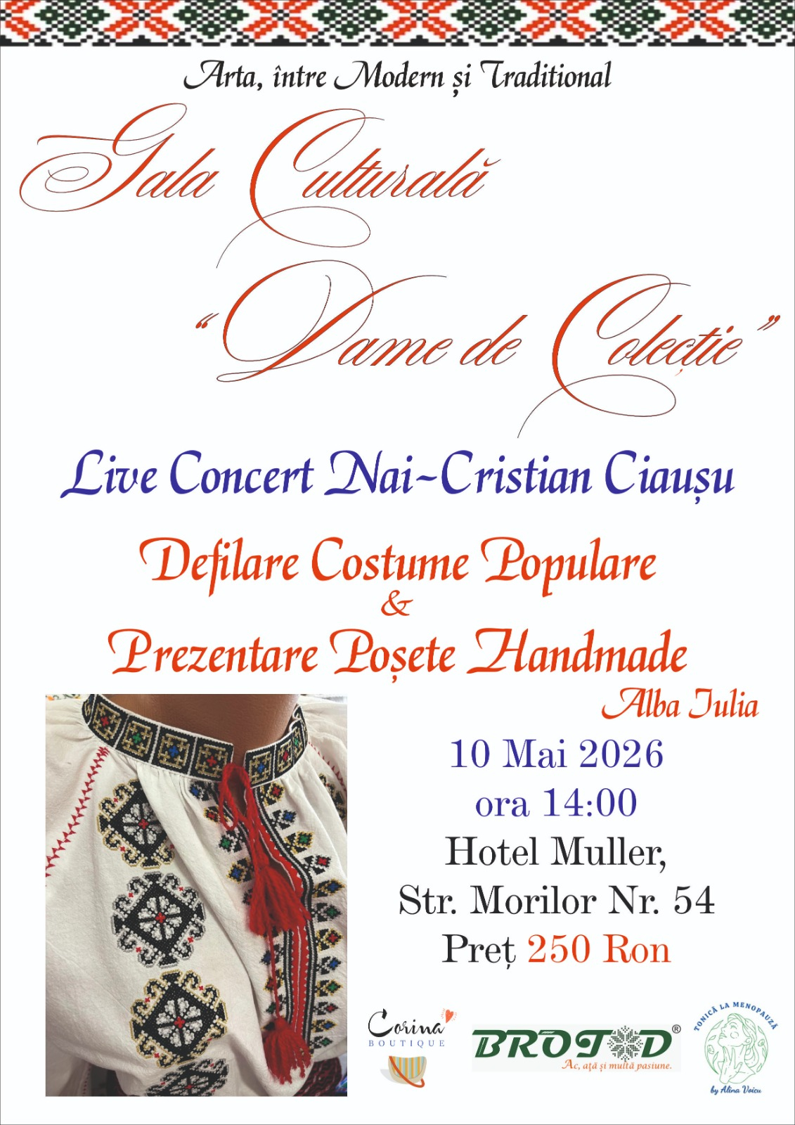 Celebrare a portului naţional românesc, la Galaţi