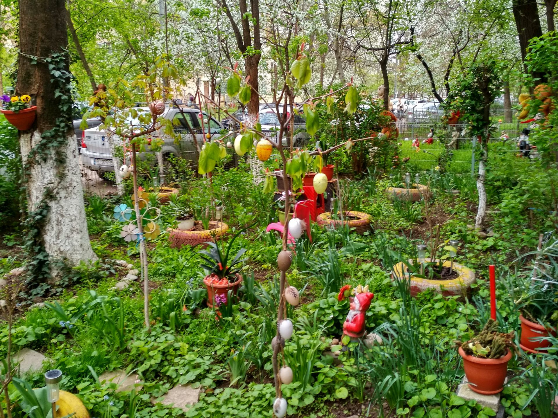 Poza zilei. Grădina cu ouă din Cartierul Dunărea