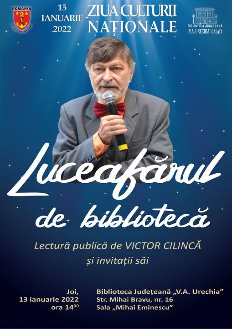 Eminescu, jucat la "V. A. Urechia"
